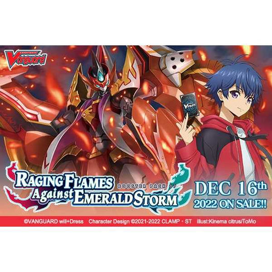 Cardfight!! Vanguard willDress: Raging Flames Against Emerald Storm - Booster Pack 07