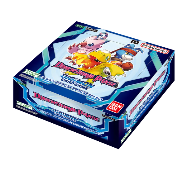 Digimon Card Game: Booster Box - Dimensional Phase (BT-11)