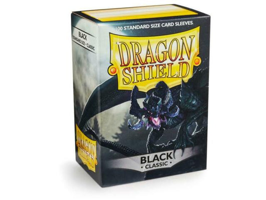 Dragon Shield Standard Size Classic Black Card Sleeves
