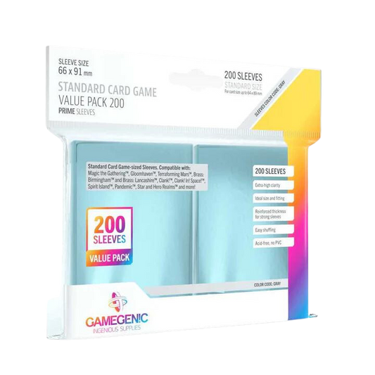 Gamegenic Value Pack Standard Sleeves (200)