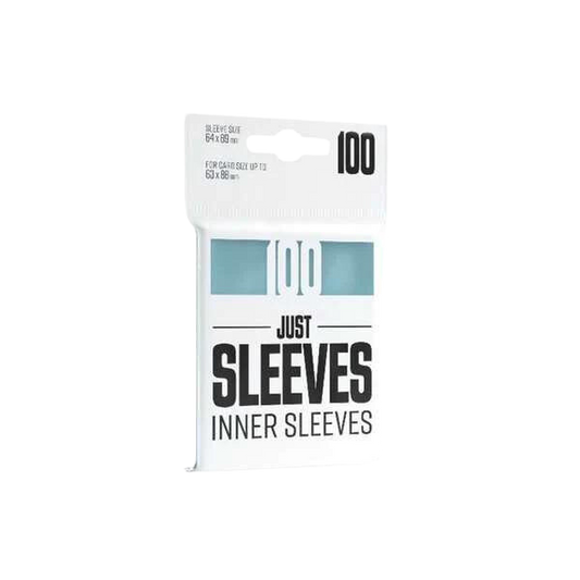 Gamegenic Just Sleeves: Inner Sleeves (100ct)