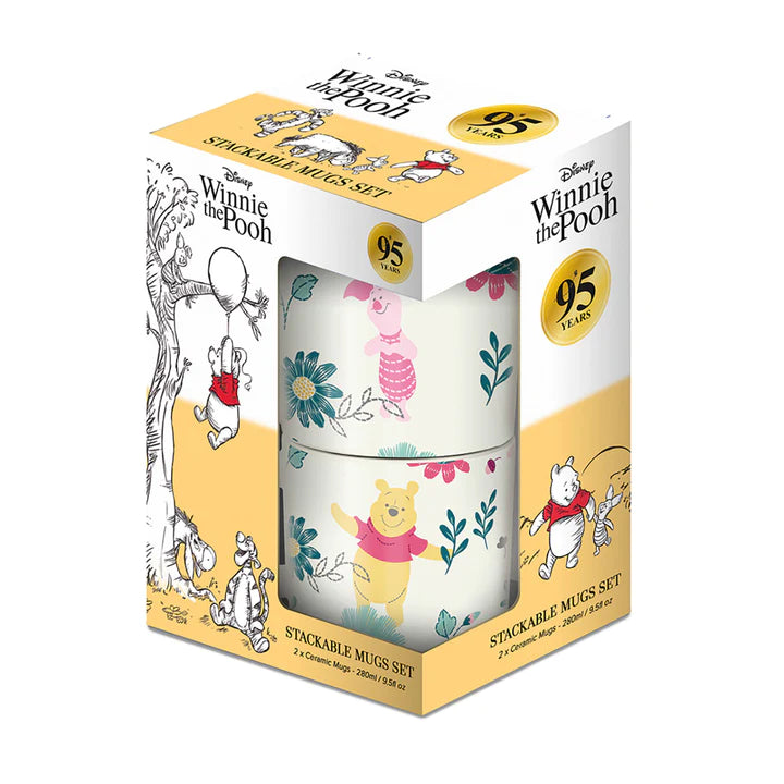 Winnie The Pooh (Friends Forever) Stackable Mug Gift Set