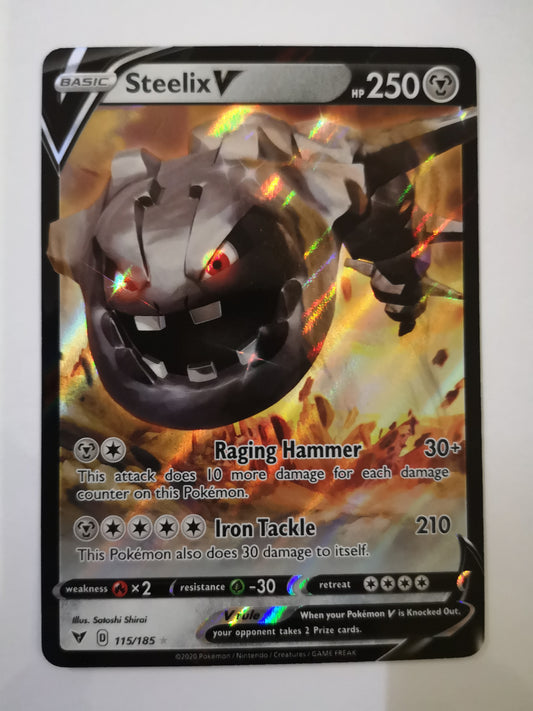 Pokemon Steelix V 115/185