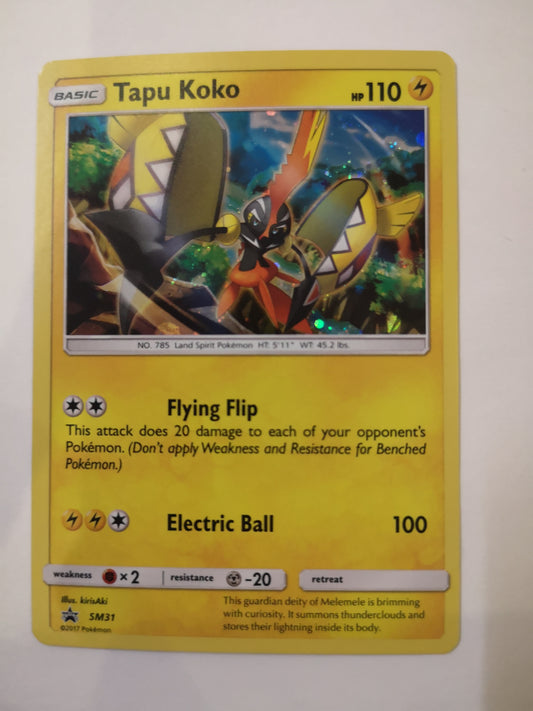 Pokemon Tapu Koko Holo SM31