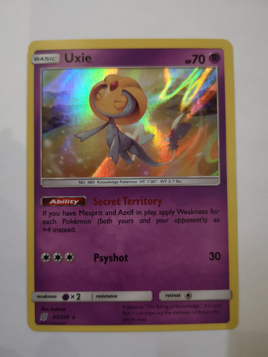 Pokemon Uxie Holo 83/236