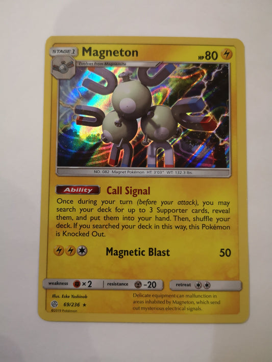 Pokemon Magneton Holo 69/236