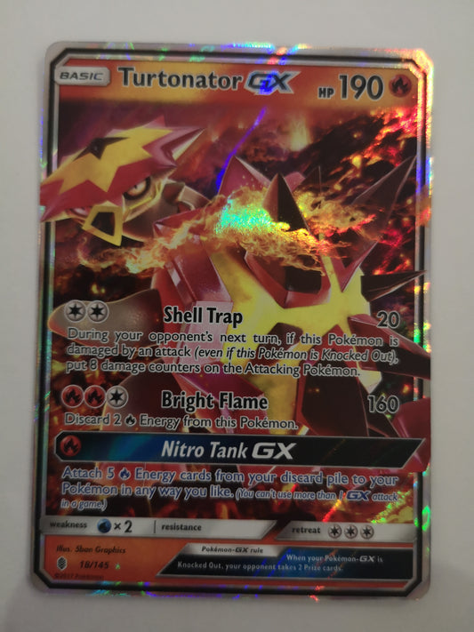 Pokemon Turtonator GX 018/145