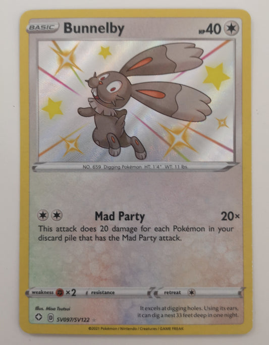 Pokemon Bunnelby SV097/SV122