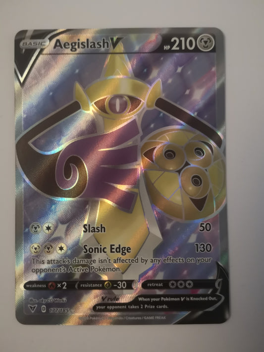 Pokemon Aegislash V 177/185
