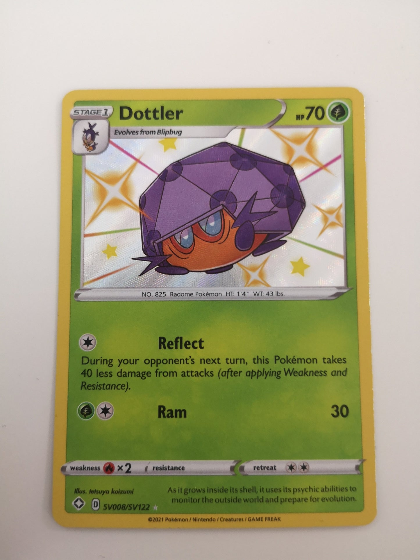 Pokemon Dottler SV008/SV122