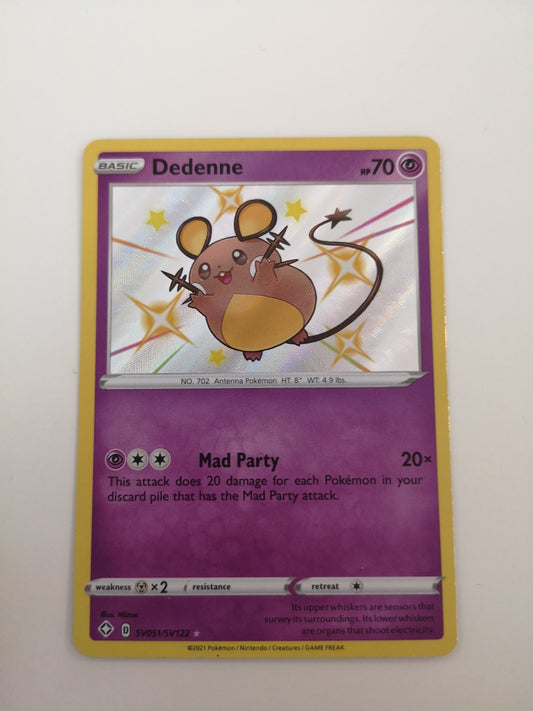 Pokemon Dedenne SV051/SV122