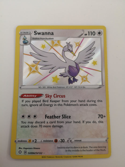 Pokemon Swanna SV096/SV122