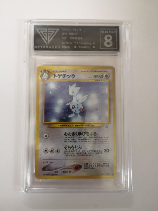 Pokemon Togetic No.176 Japanese Get Graded 8