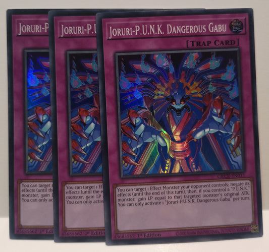 Yu-Gi-Oh! Joruri-P.U.N.K. Dangerous Gabu Playset GRCR-EN011