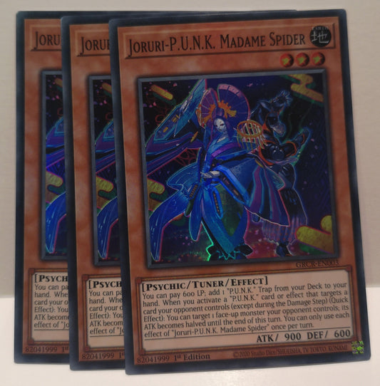 Yu-Gi-Oh! Joruri-P.U.N.K. Madame Spider Playset GRCR-EN003