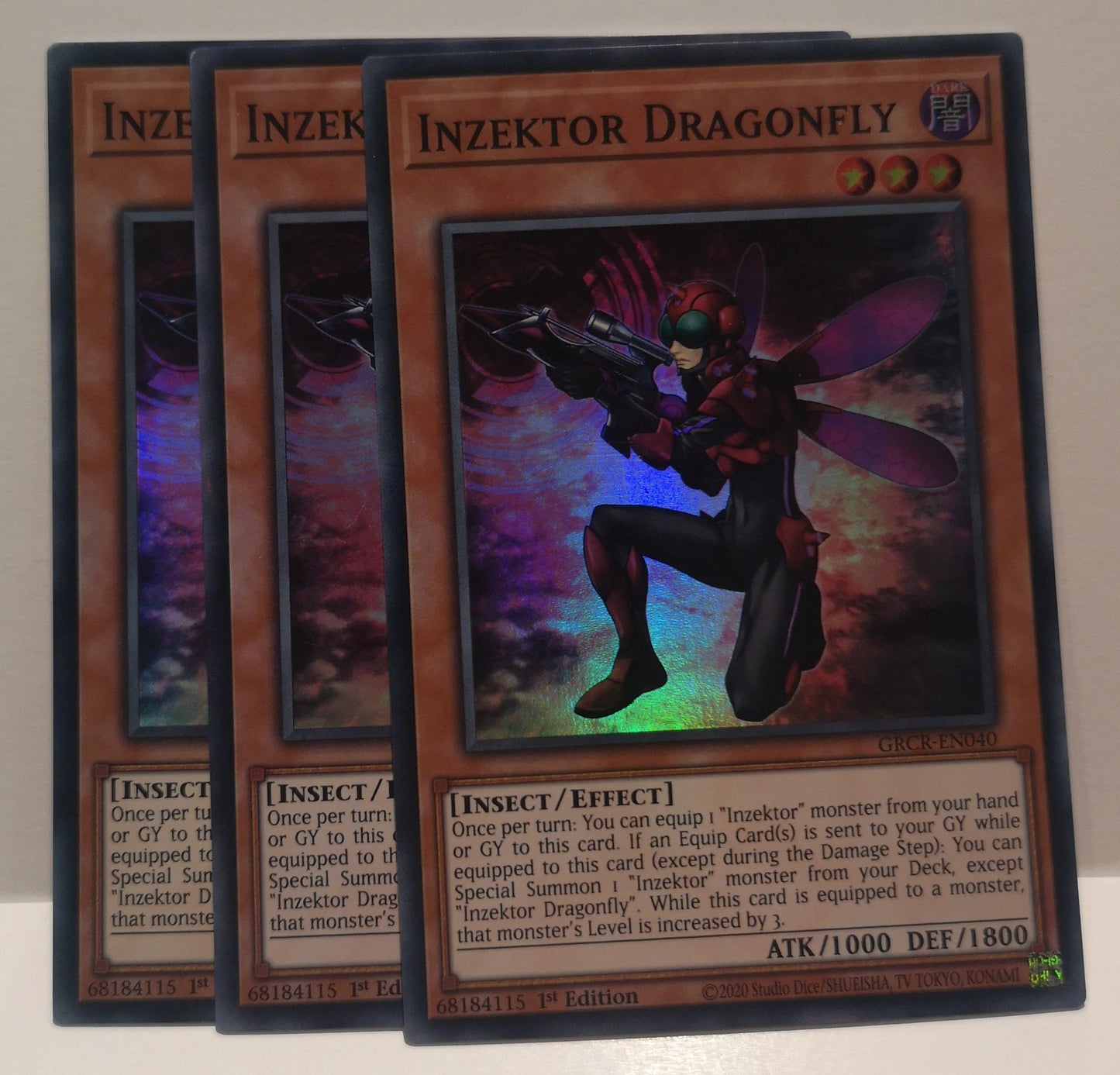 Yu-Gi-Oh! Inzektor Dragonfly Playset GRCR-EN040