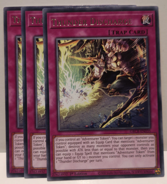 Yu-Gi-Oh! Thunder Discharge Playset GRCR-EN035