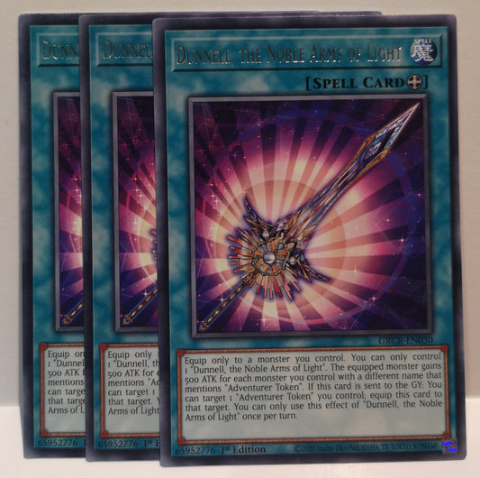 Yu-Gi-Oh! Dunnell, The Noble Arms Of Light Playset GRCR-EN030