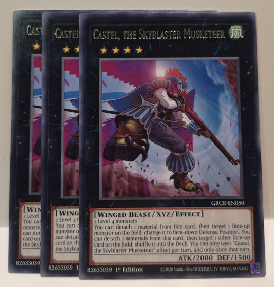 Yu-Gi-Oh! Castel, The Skyblaster Musketeer Playset GRCR-EN050