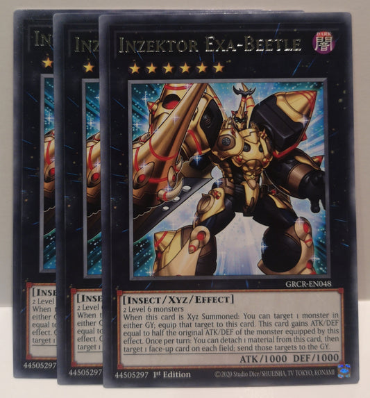 Yu-Gi-Oh! Inzektor Exa-Beetle Playset GRCR-EN048