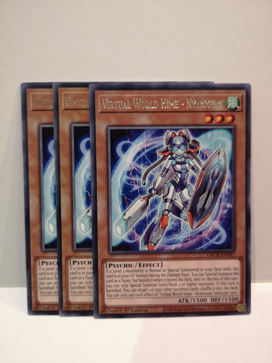 Yu-Gi-Oh! Virtual World Hime - Nyannyan Playset GRCR-EN047
