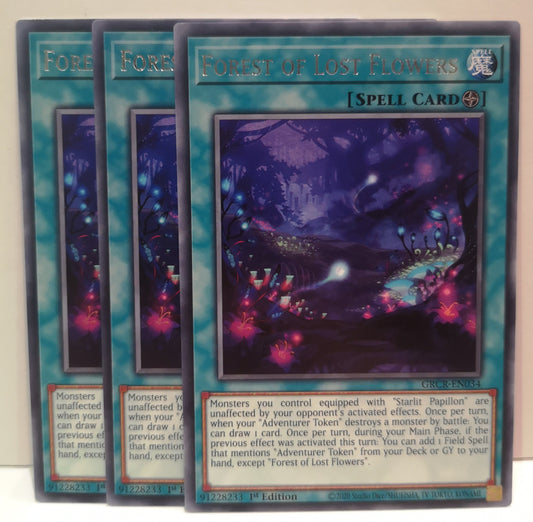 Yu-Gi-Oh! Forest Of Lost Flowers Playset GRCR-EN034