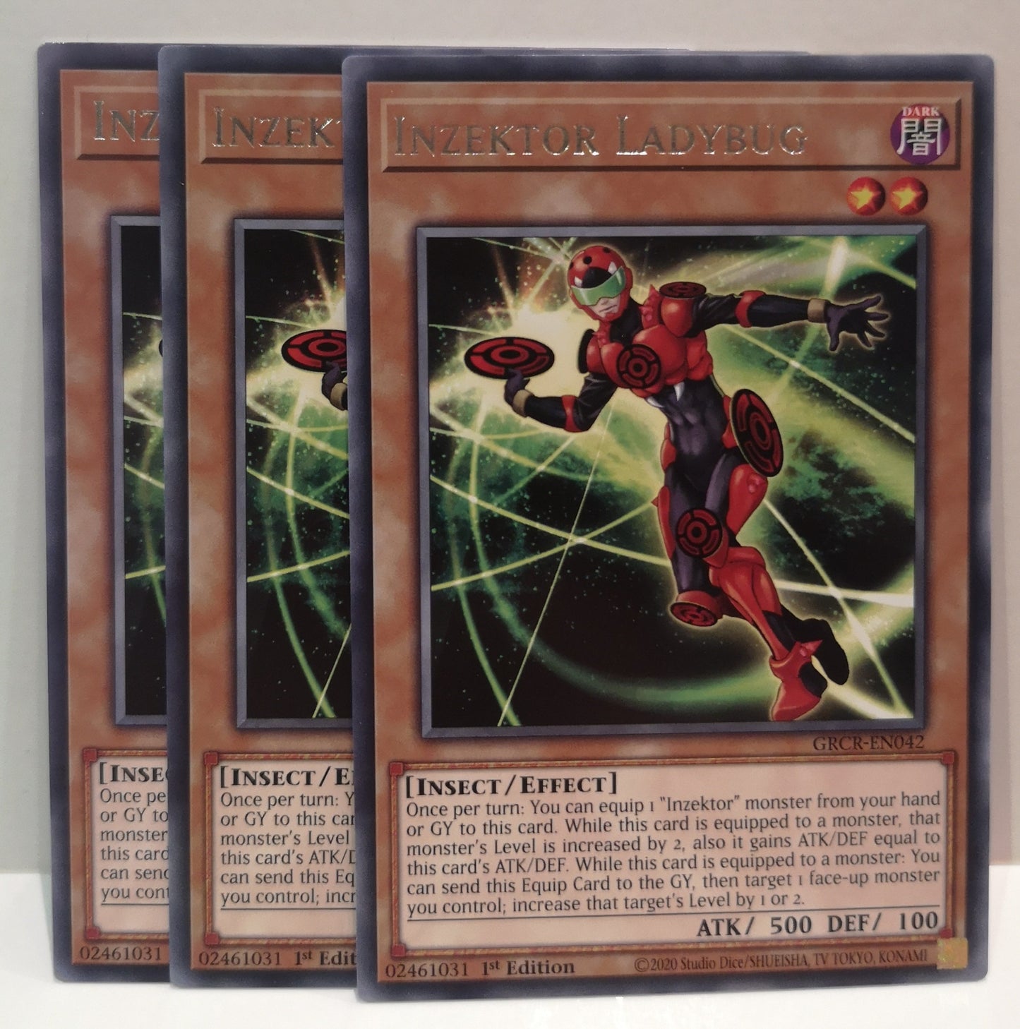 Yu-Gi-Oh! Inzektor Ladybug Playset GRCR-EN042
