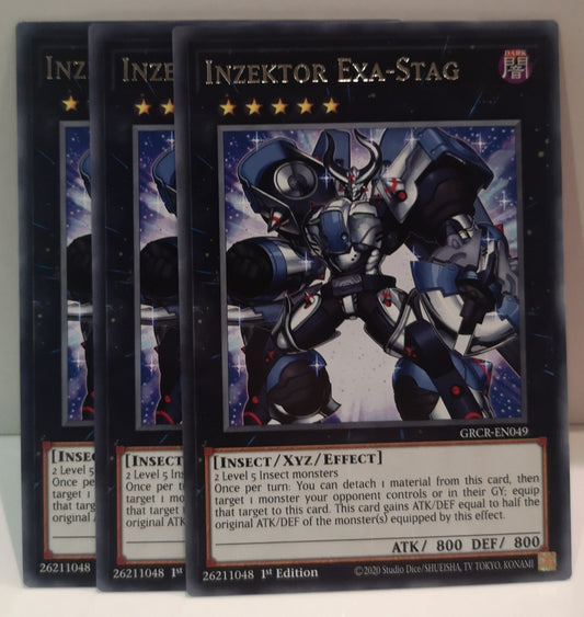 Yu-Gi-Oh! Inzektor Exa-Stag Playset GRCR-EN049