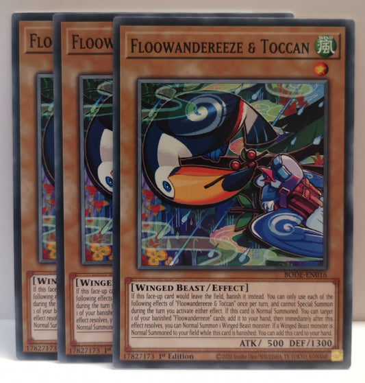 Yu-Gi-Oh! Floowandereeze & Toccan Playset BODE-EN016