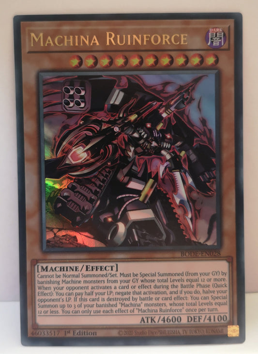 Yu-Gi-Oh! Machina Ruinforce BODE-EN028