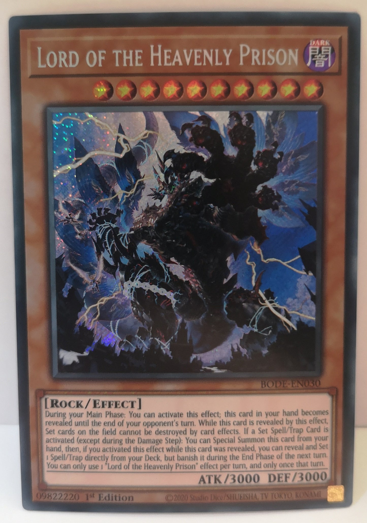 Yu-Gi-Oh! Lord Of The Heavenly Prison BODE-EN030