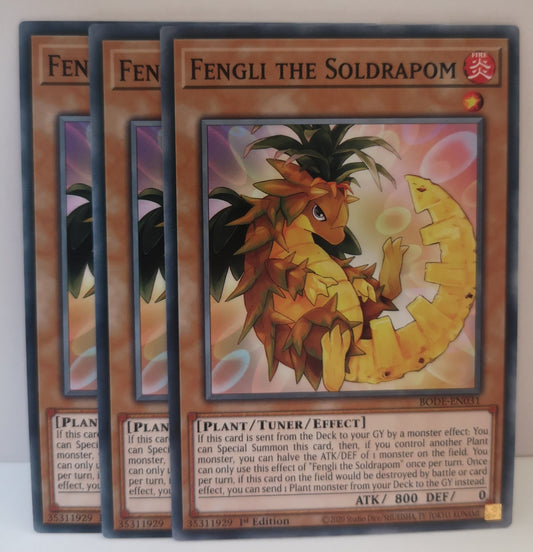 Yu-Gi-Oh! Fengli The Soldrapom Playset BODE-EN031