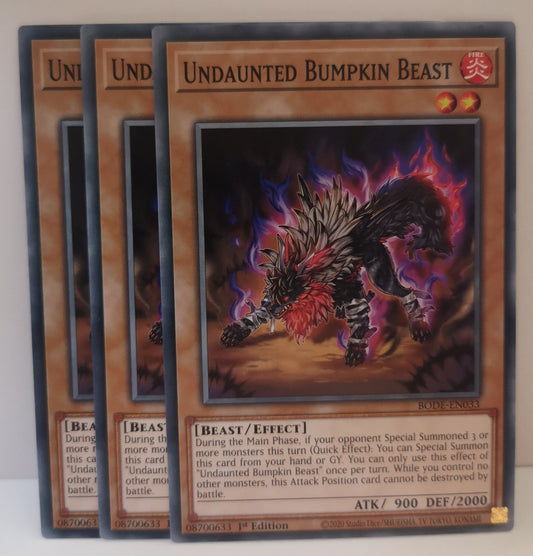 Yu-Gi-Oh! Undaunted Bumpkin Beast Playset BODE-EN033