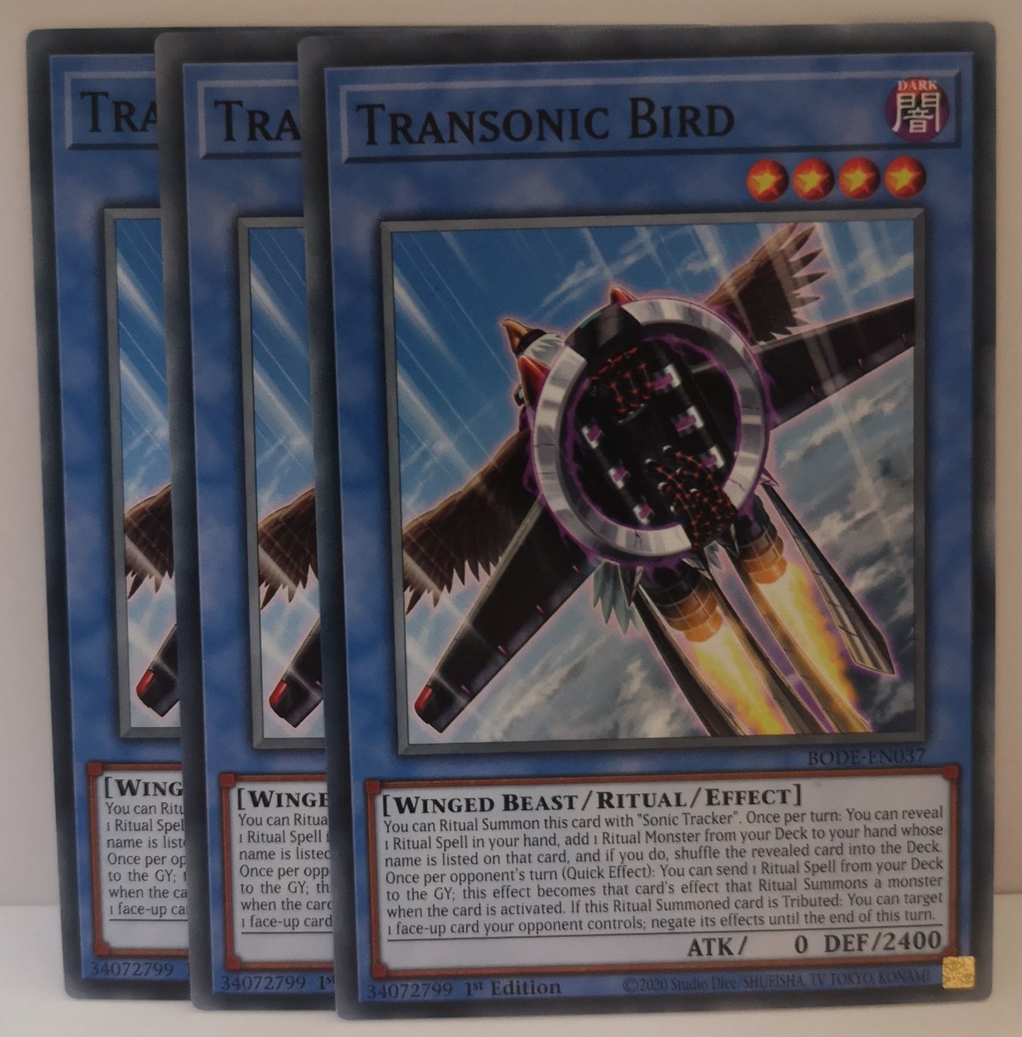 Yu-Gi-Oh! Transonic Bird Playset BODE-EN037