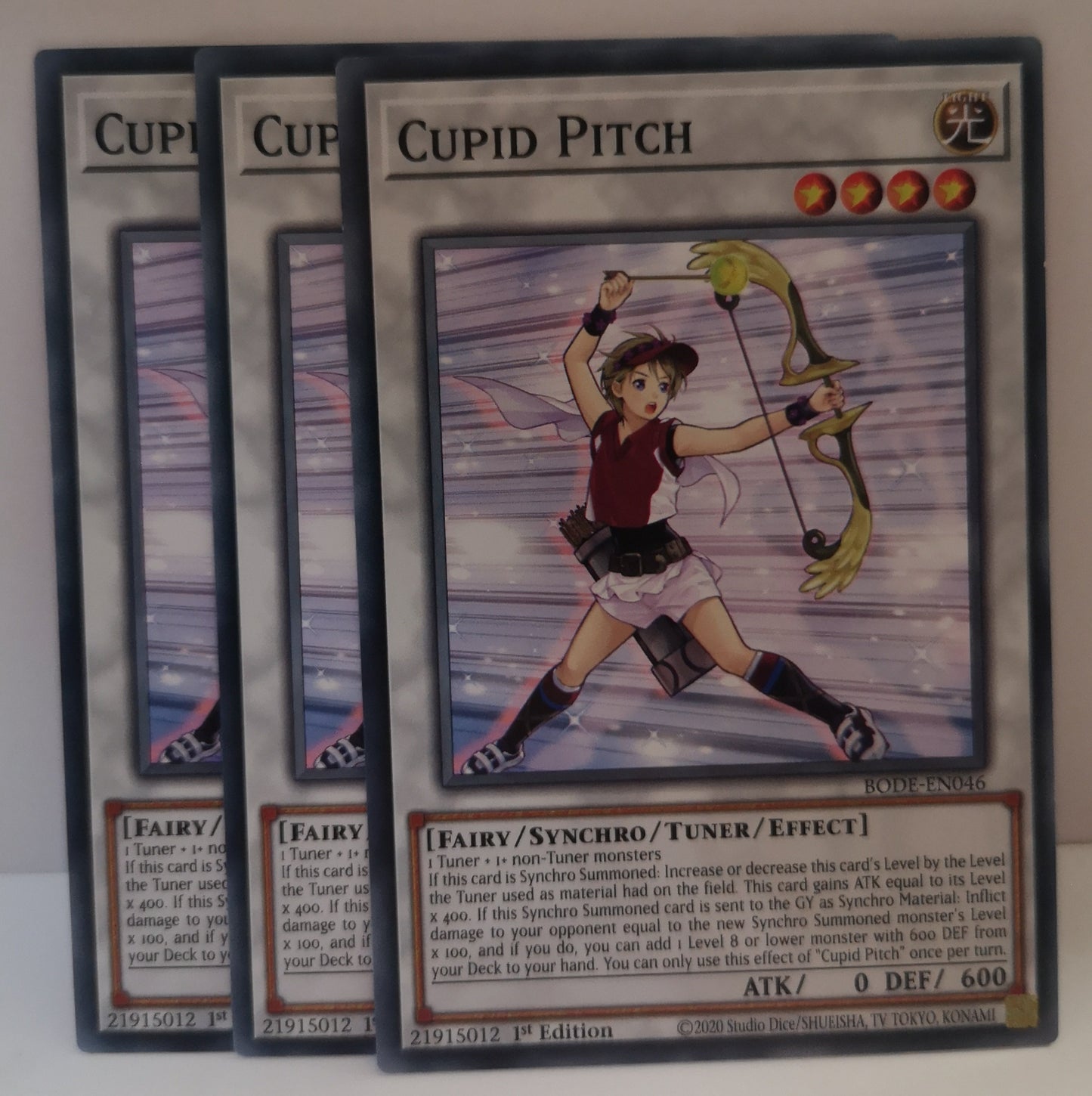 Yu-Gi-Oh! Cupid Pitch Playset BODE-EN046 Unified Cards Yu-Gi-Oh! Cupid Pitch Playset BODE-EN046 Unified Cards
