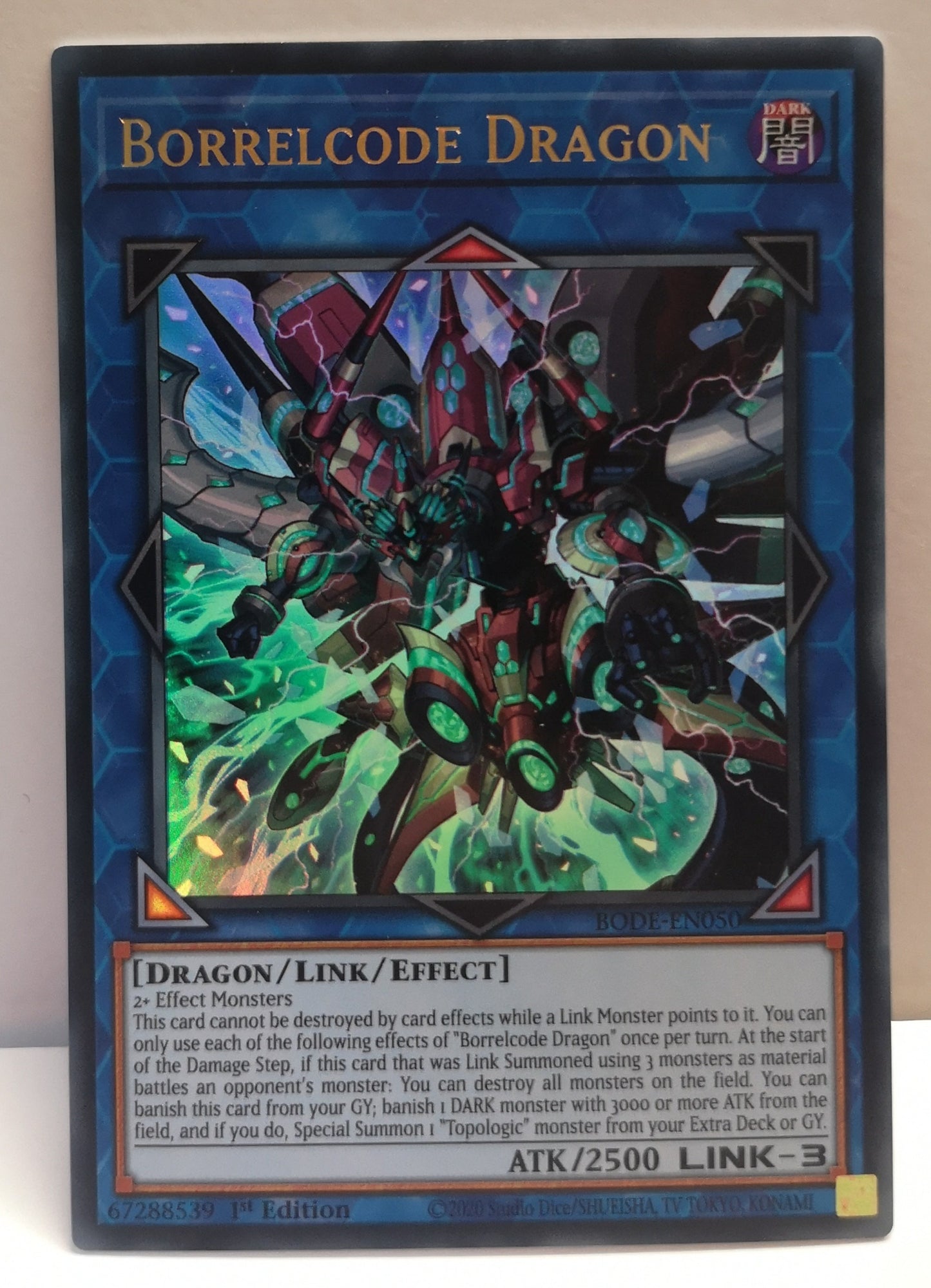 Yu-Gi-Oh! Borrelcode Dragon BODE-EN050