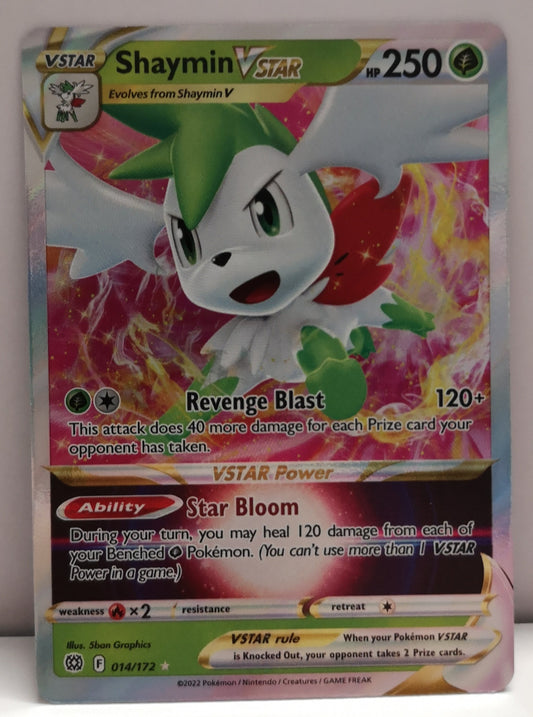 Pokemon Shaymin V Star 014/172