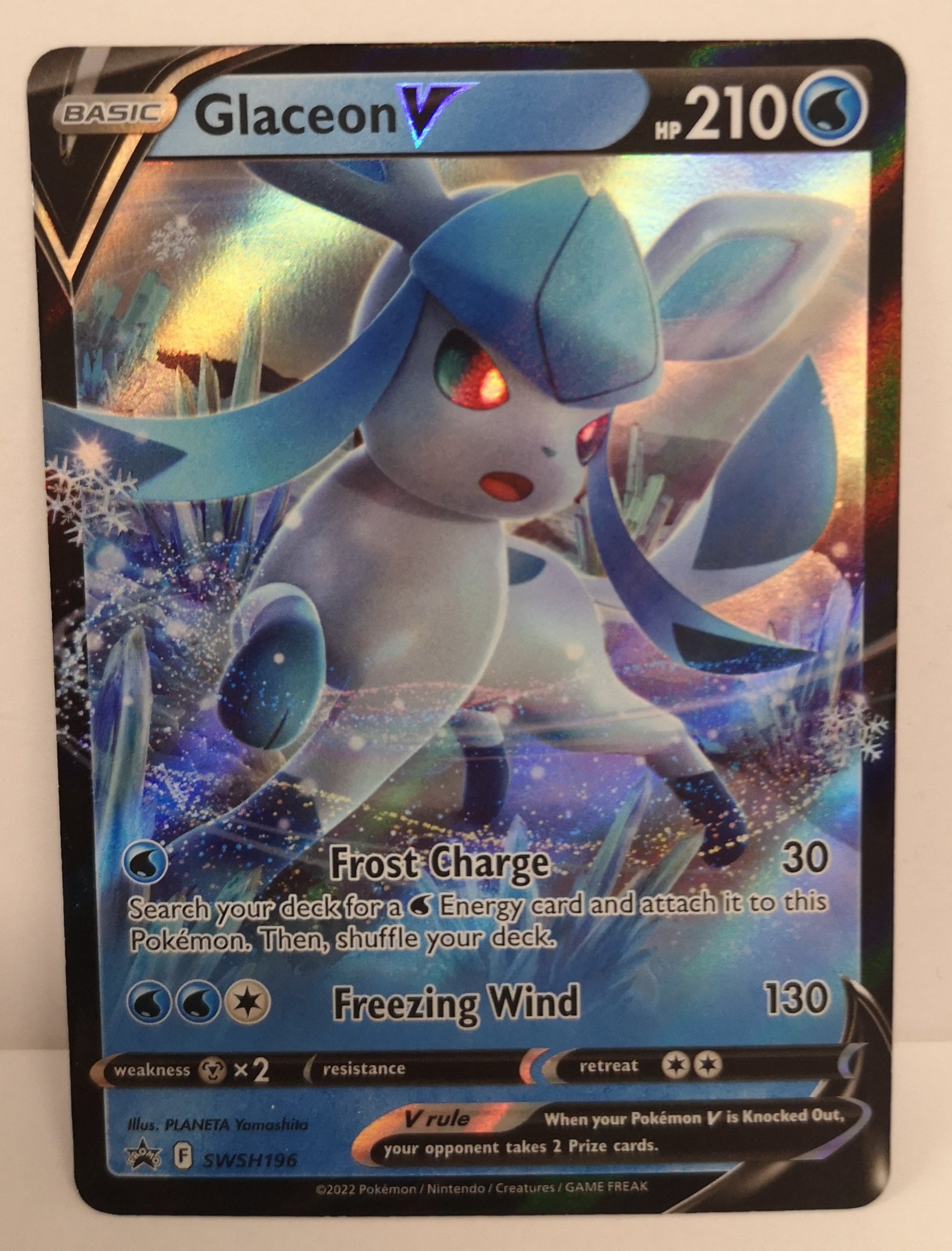glaceon v pokemon card value Pokemon Glaceon V SWSH196 – Unified Cards