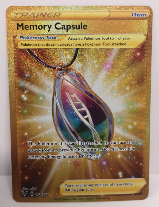 Pokemon Trainer Memory Capsule 202/185