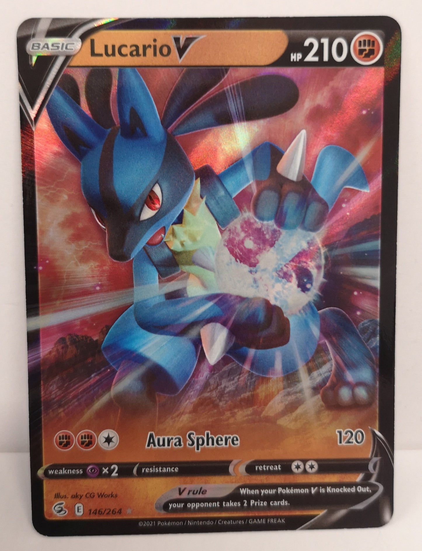 Pokemon Lucario V 146/264