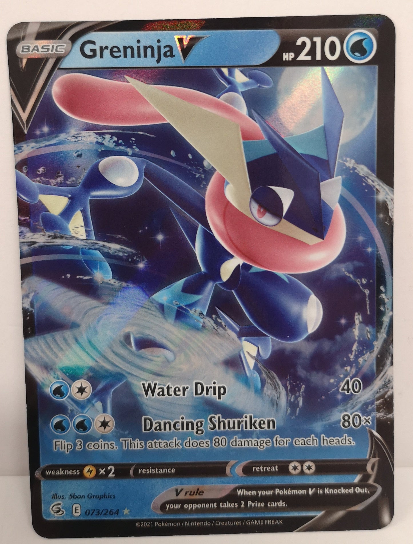 Pokemon Greninja V 073/164