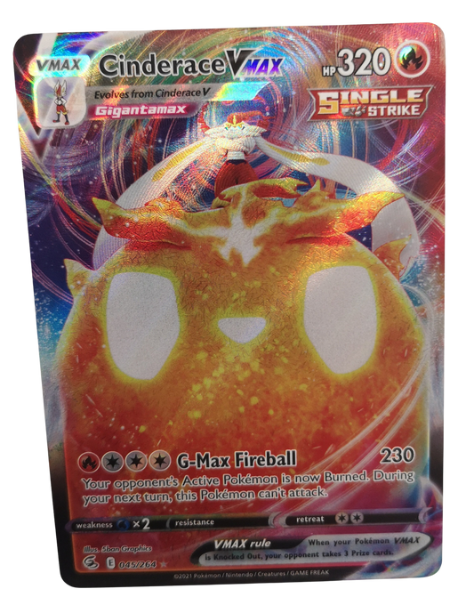Pokemon Cinderace Vmax 045/264