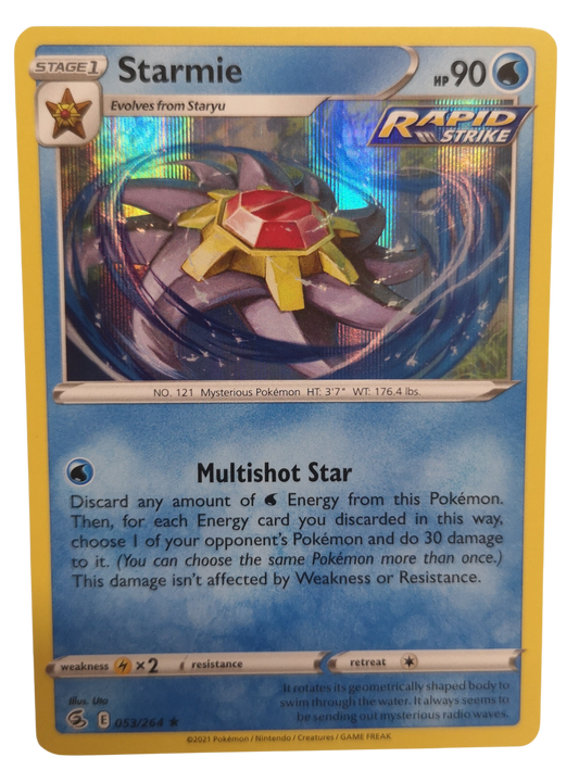 Pokemon Starmie Holo 053/264