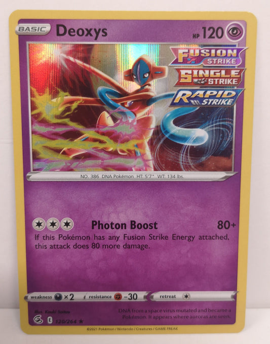 Pokemon Deoxys Holo 120/264