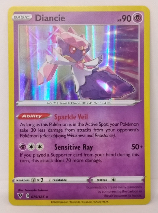 Pokemon Diancie Holo 079/185