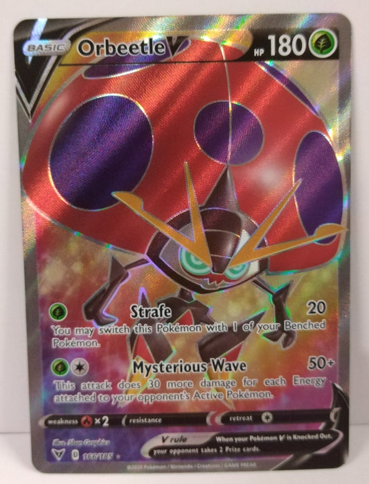 Pokemon Orbeetle V 166/185