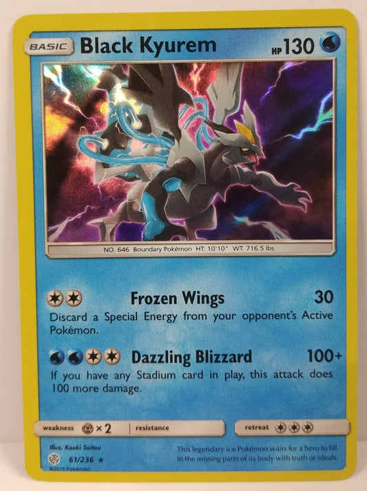 Pokemon Black Kyurem Holo 61/236