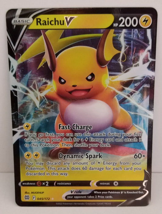 Pokemon Raichu V 045/172