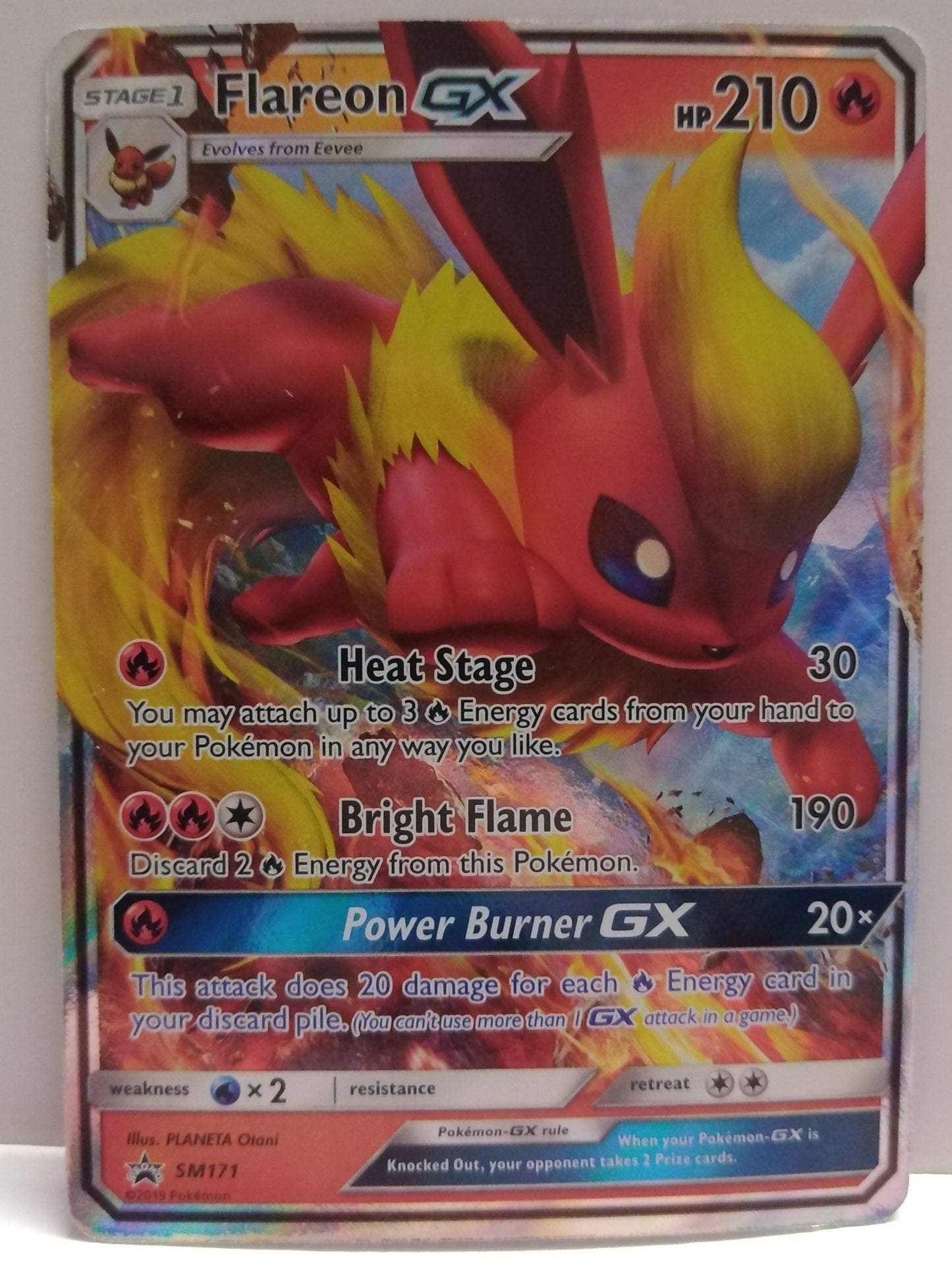 Pokemon Flareon GX SM171