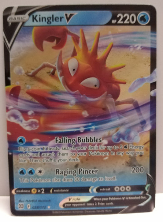 Pokemon Kingler V 028/172